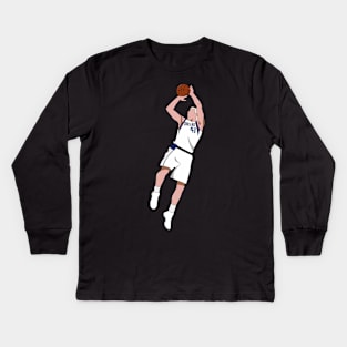 Dirk Nowitzki Kids Long Sleeve T-Shirt